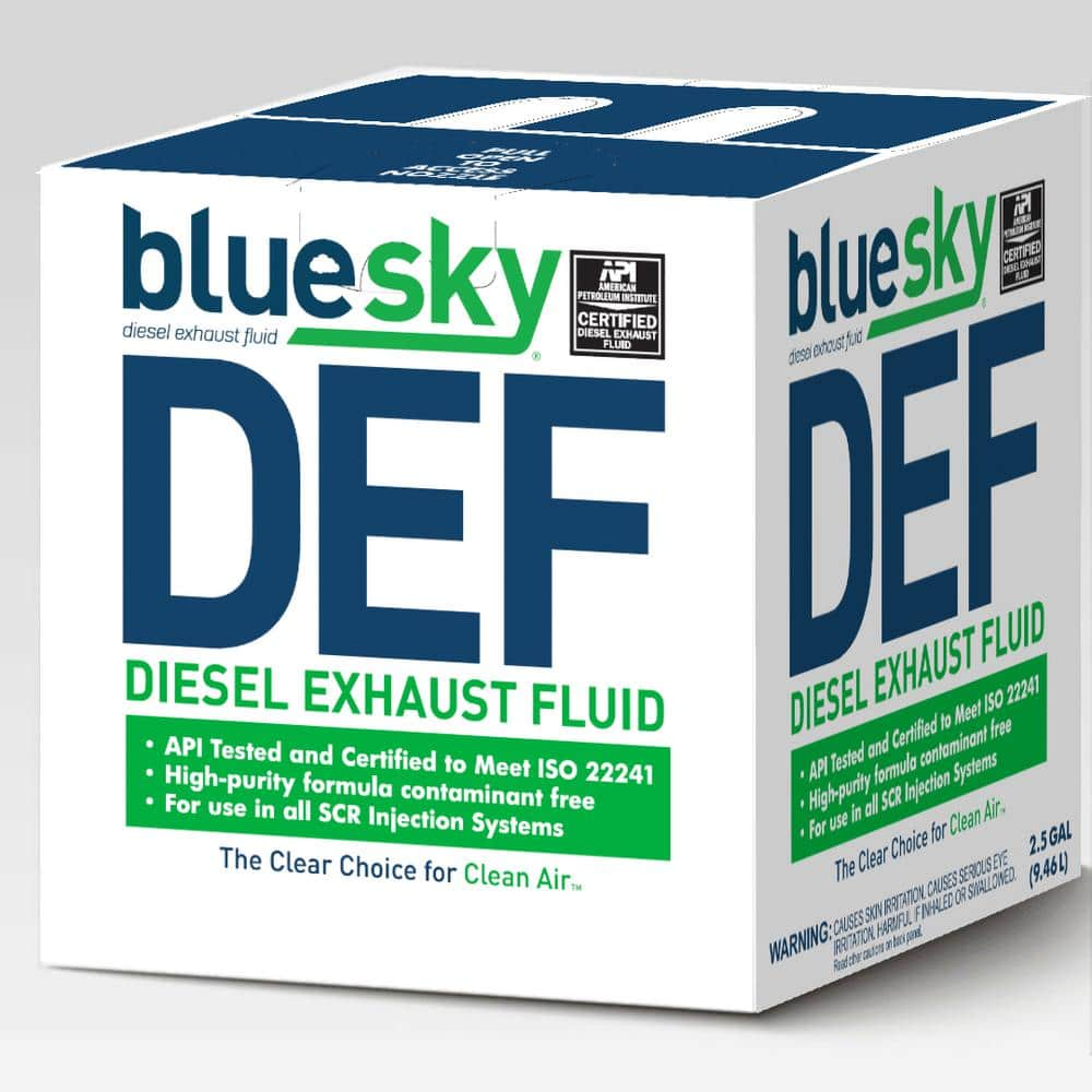 blue sky diesel exhaust fluid 2.5 Gal. Diesel Exhaust Fluid (DEF) 30008BLU  - The Home Depot