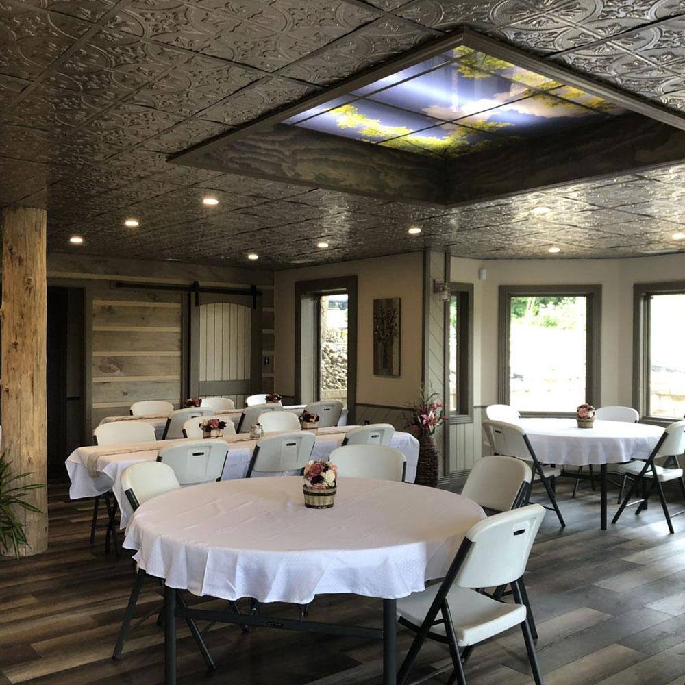 Tiptoe White Powder Coated Tin Ceiling Tiles, 2 ft. x 2 ft., Pack of 12