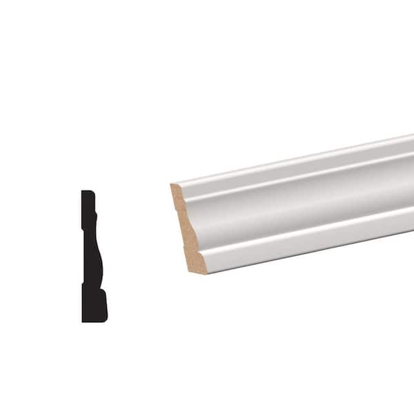 5/8 in. D x 2-1/4 in. W x 84 in. L Primed MDF Casing Moulding E2E Pack (10-Pack)