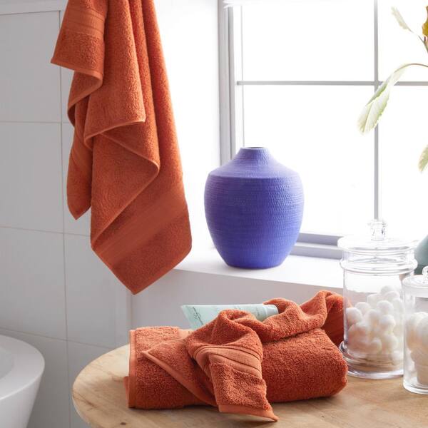 Arlow Organic Cotton Beige Bath Towel + Reviews