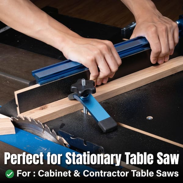 Table Saw Cross Cutting Sled, Woodworking Jig and Hardware Kit for Precise Cuts
