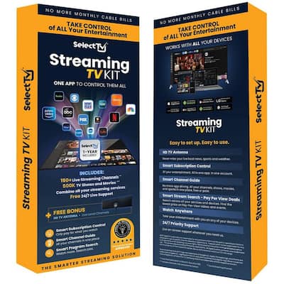 Streaming TV Kit with Bonus HDTV Antenna