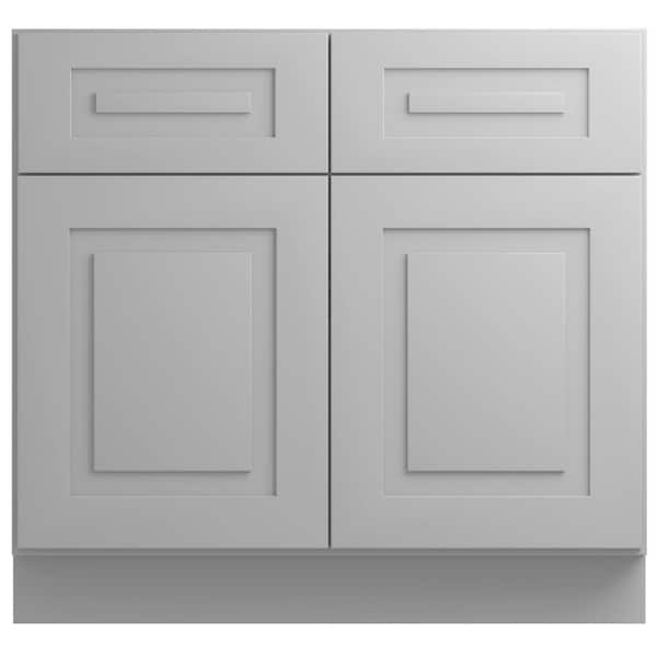 SB33 - Dover White - Sink Base - Sink Base - Double Doors