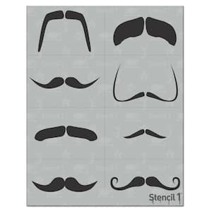 Moustache Stencil (8-Pack)