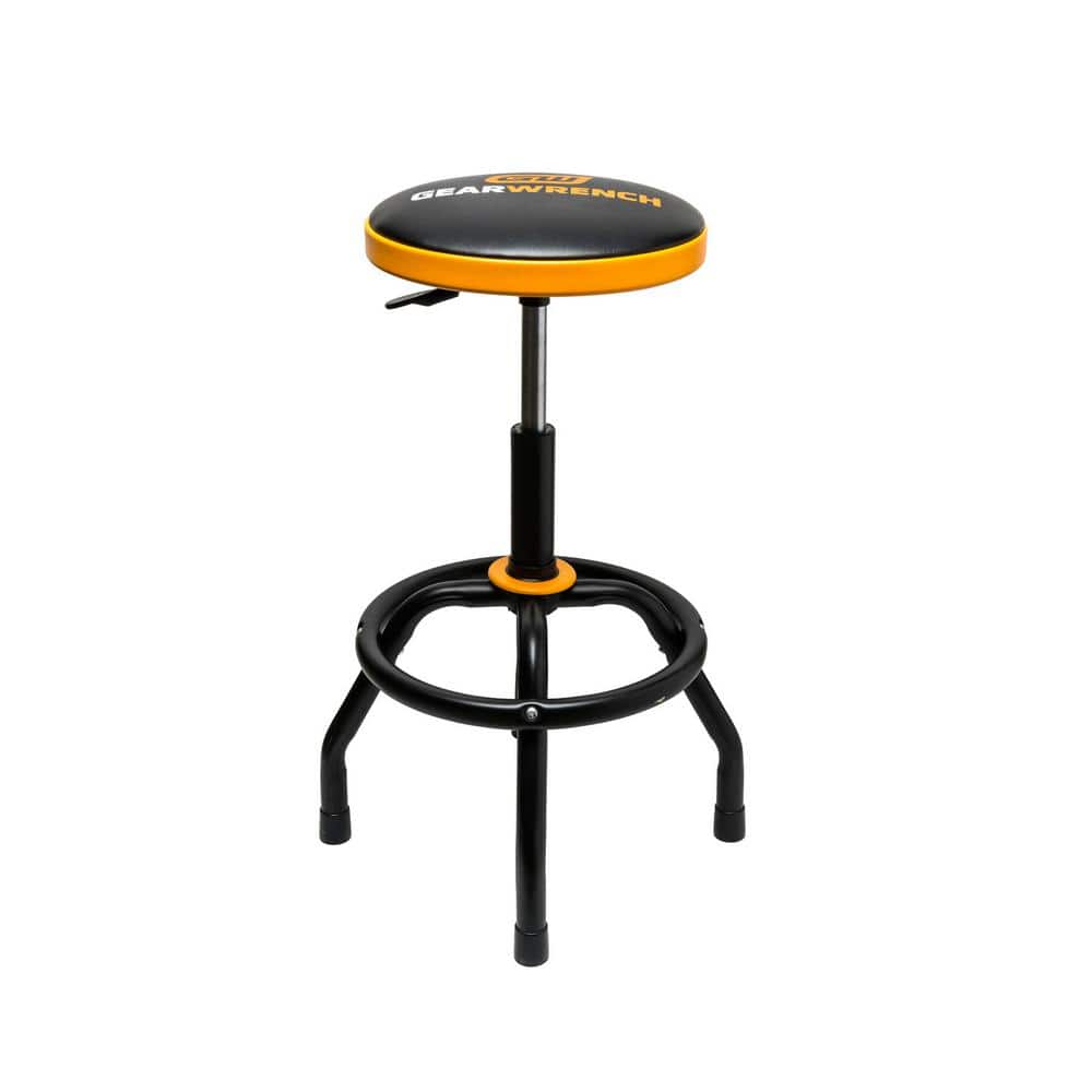 OEMTOOLS 24910 Garage Counter Stool, Matte Black Finish, Stool Chair for  Shop Work, Work Bench Swivel Stool, Garage Work Bench Stool, Cushioned  Stools