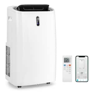 8,700 BTU Portable Air Conditioner Cools 700 Sq. Ft. with Wi-Fi, Remote and App Control in White