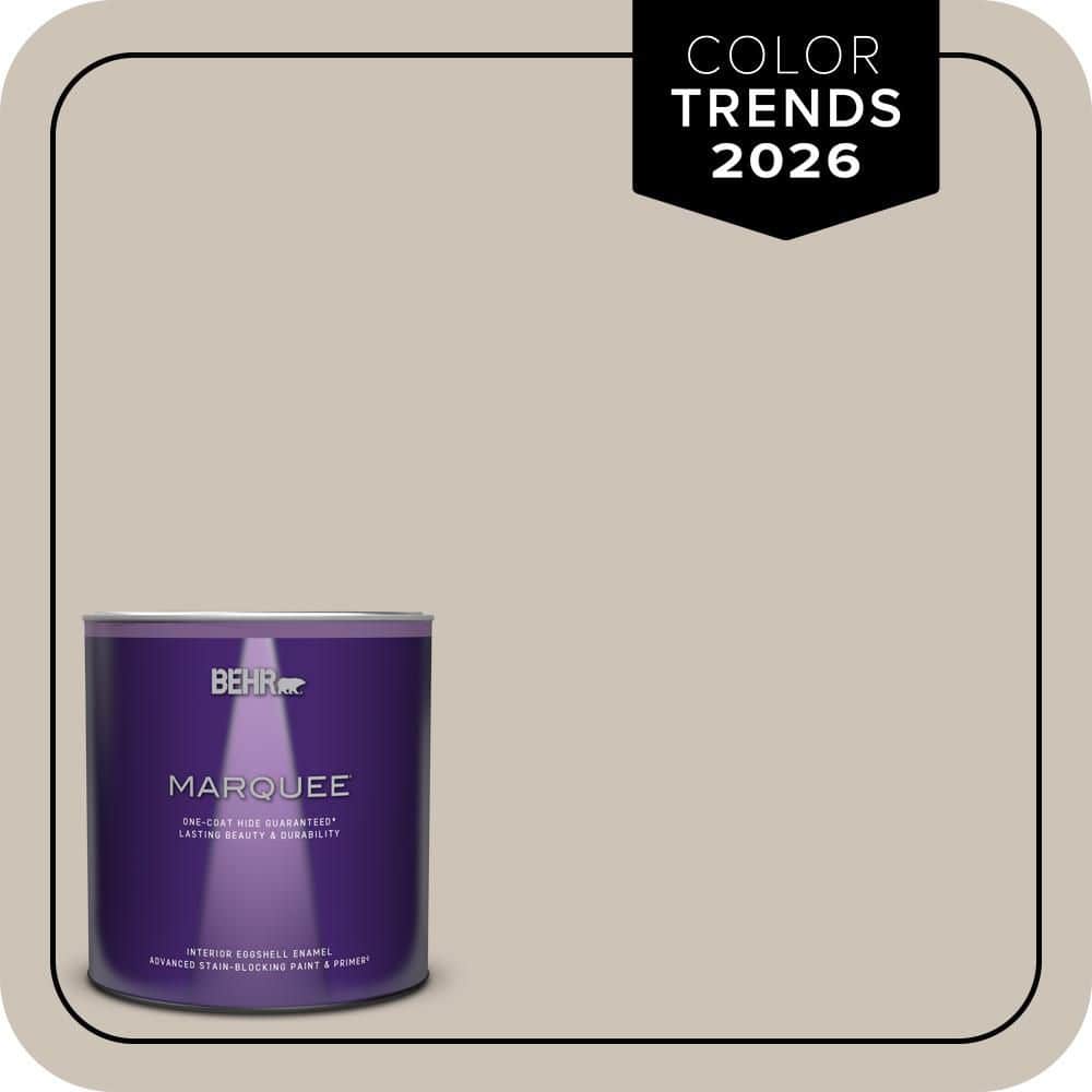 1 qt. #720C-3 Wheat Bread One-Coat Hide Eggshell Enamel Interior Paint & Primer price history on PriceWatchPro