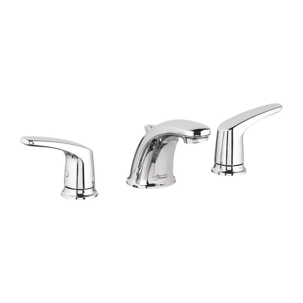 American Standard Colony Pro 8 in. Widespread 2-Handle Low-Arc Bathroom  Faucet with 50/50 Pop-Up Drain in Polished Chrome 7075802.002