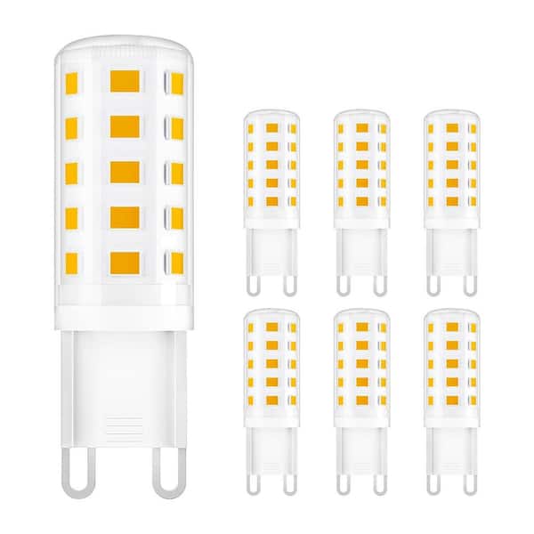 40-Watt Equivalent Base No-Dimmable G9 LED Light Bulb in Warm White 3000K (6-Pack)