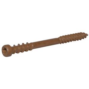 #12 X 2-1/2" Deck Screws Stainless Steel Square Drive Wood/Composite Qty 50 