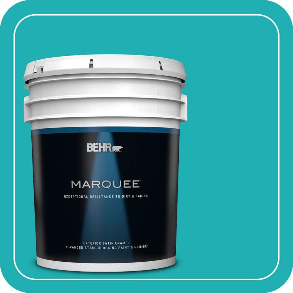 5 gal. Home Decorators Collection #HDC-SP16-06 Larkspur Blue Satin Enamel Exterior Paint & Primer price history on PriceWatchPro