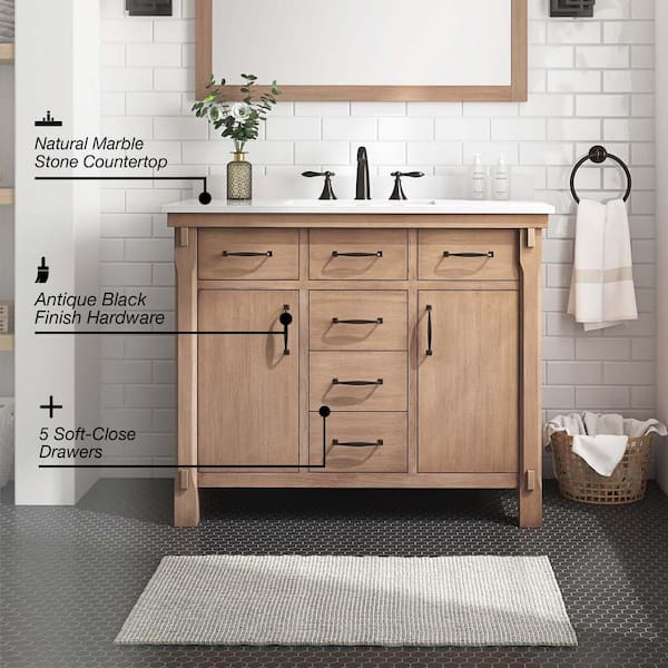 Home Details 2-Tier Sleek Vanity Tower in Matte Black 27173-MATTEBLK - The  Home Depot