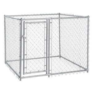 4 ft. H x 5 ft. W x 5 ft. L Galvanized Chain Link with PC Frame Kit in a Box