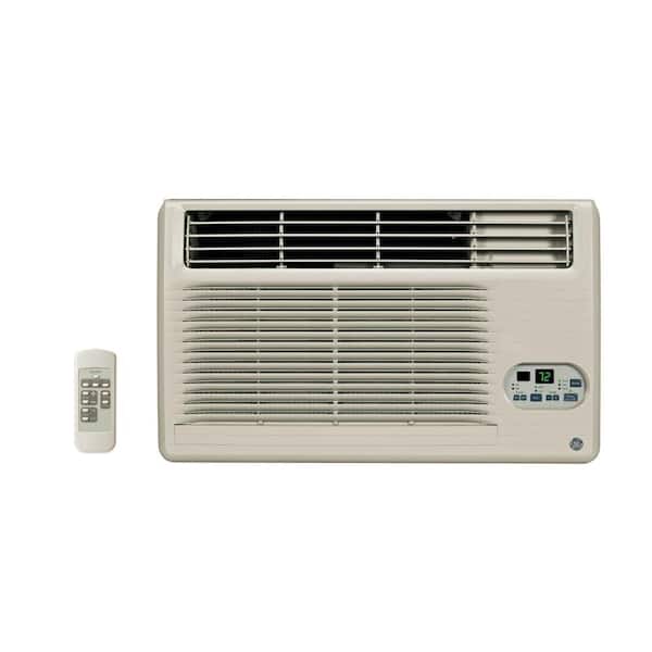 GE 12,000/11,800 BTU 230/208-Volt Through-the-Wall Air Conditioner with Heat and Remote