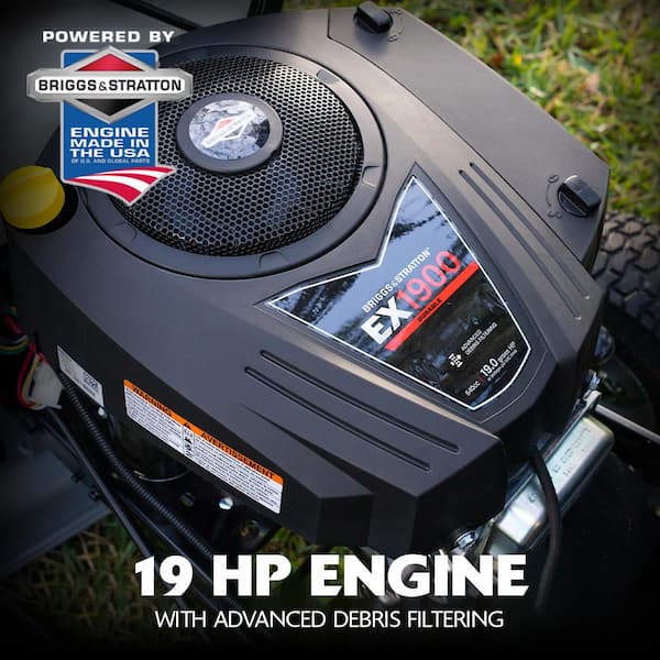 Murray - MT200 42 in. 19.0 HP 540cc EX1900 Series Briggs and Stratton Engine Automatic Gas Riding Lawn Tractor Mower