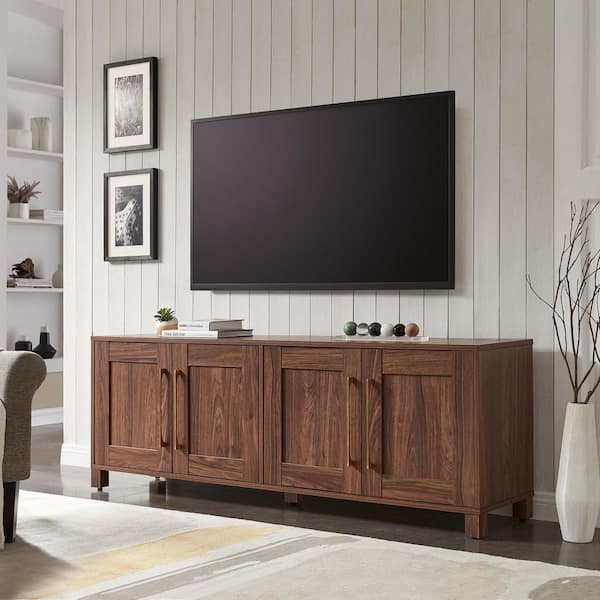 Meyer&Cross Chabot 68 in. Walnut Rectangular TV Stand Fits TV's up