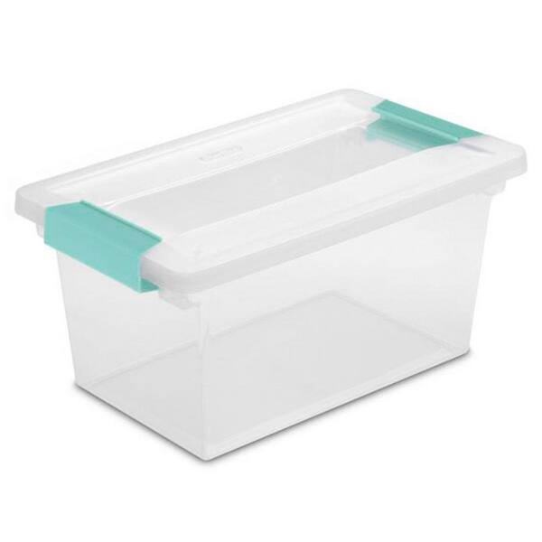 Sterilite Medium Clip Storage Tote, 12 Pack, & Small Clip Storage Tote, 12 Pack