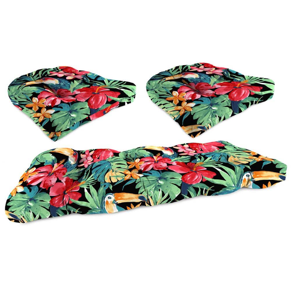 Jordan Manufacturing 44 in. L x 18 in. W x 4 in. T Rani Citrus Outdoor