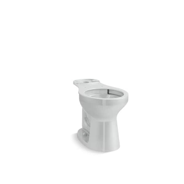 KOHLER Cimarron Comfort Height Round Toilet Bowl Only in Ice Grey