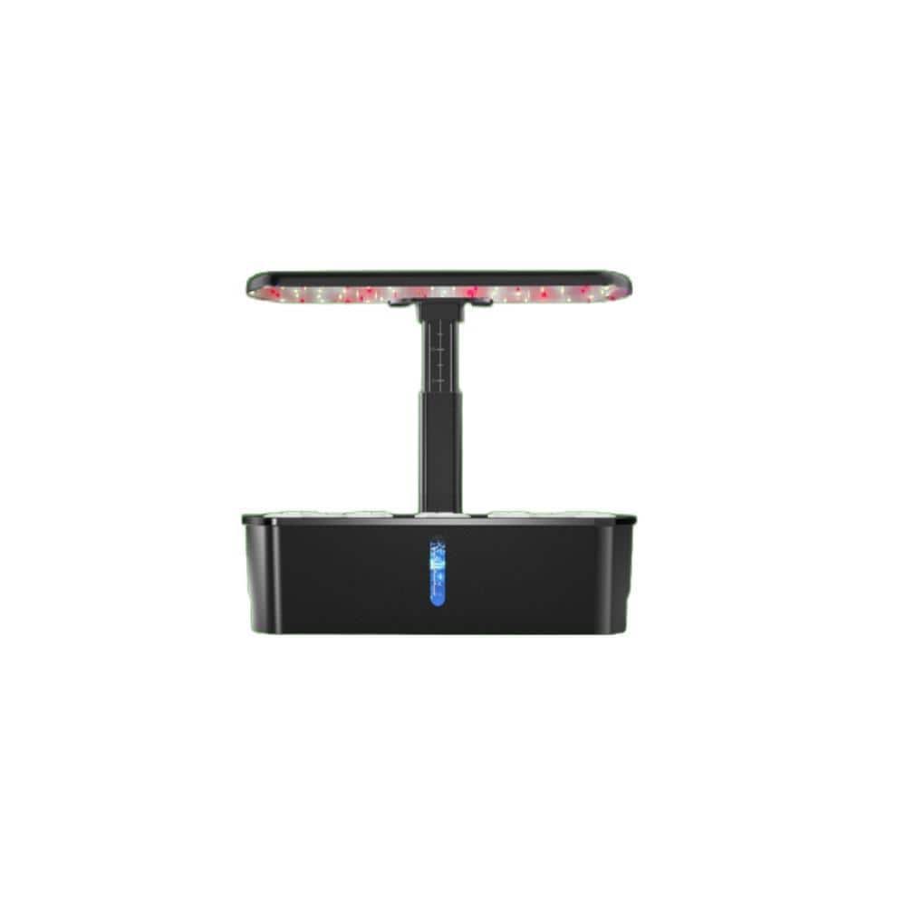 Hydroponics Growing System Kit 12-Pods, Indoor Herb Garden Kit with Grow Light, Adjustable Height, Auto Timer