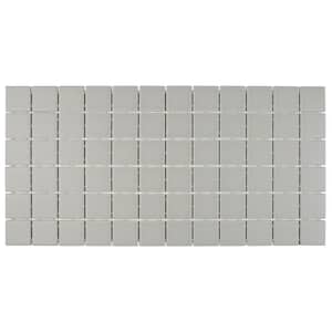 Restore Natural Gray Matte 12 in. x 24 in. Glazed Ceramic Mosaic Tile (24 sq. ft./Case)