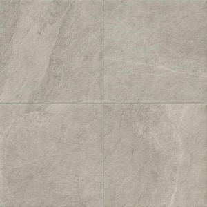 Sample - Slate Gray 6 in. x 6 in. x 0.75 in. Stone Look Porcelain Paver