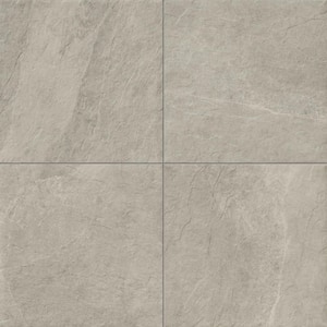 Slate Gray 24 in. x 24 in. x 0.75 in. Stone Look Porcelain Paver (Case of 2)