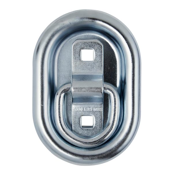 Keeper 4 in. Oval Plate Recessed Anchor