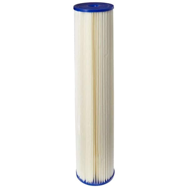 Pentek ECP20-20BB 20 in. x 4-1/2 in. Pleated Sediment Water Filter