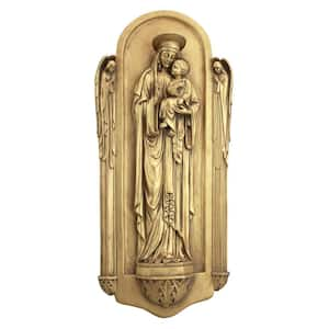 17.5 in. x 8 in. Il Virgin Benedetto di Turin Wall Sculpture