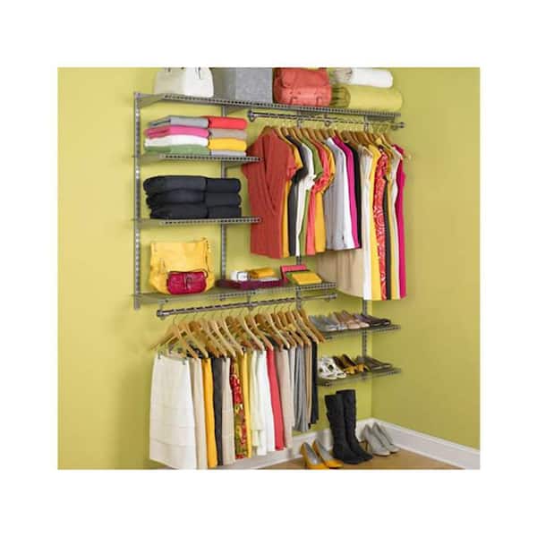 Rubbermaid Configurations 3-6 Feet Custom Diy Closet Organizer Kit