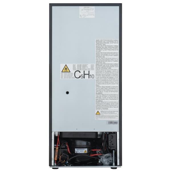 Reserve 15 in. Under Counter Panel Ready Dual Zone Beverage and Wine Cooler, 23 Bottle Capacity, Wooden Shelves in Black