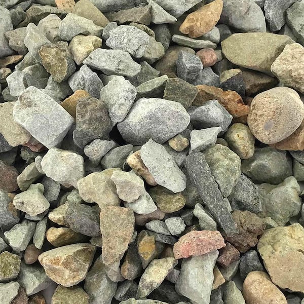 Crushed Gravel Bagged Landscape Rock, How Much Does A Yard Of Landscape Rock Weigh