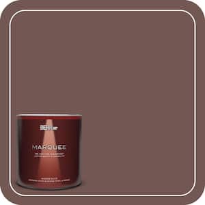 Large Brown Ridge BEHR DYNASTY 1 qt. #180F-6 Brown Ridge Matte Interior Stain-Blocking ...