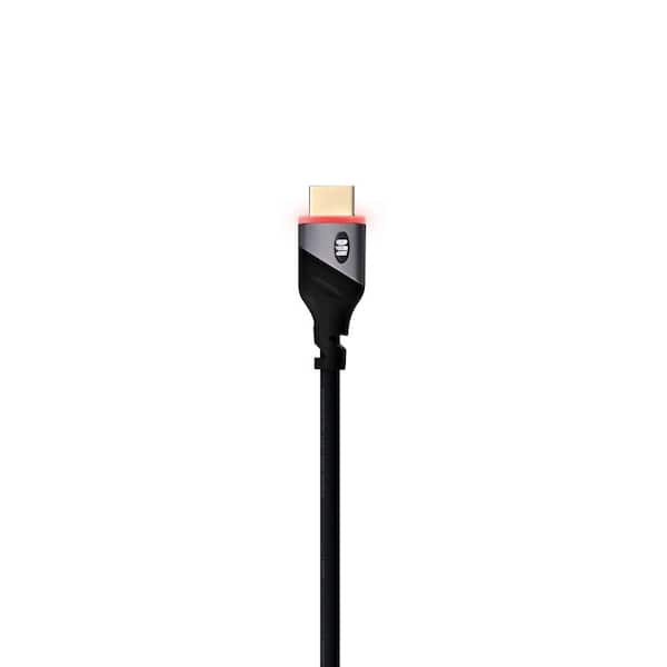 Monster 6 ft. LED HDMI Cable in Red