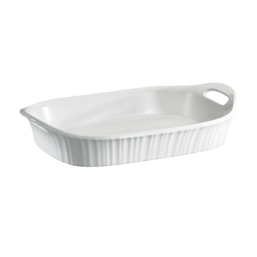 Corningware French White 6-Piece Ceramic Bakeware Set 1074887 - The Home  Depot