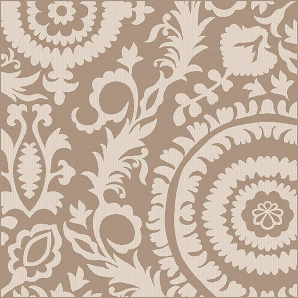 Big Pine Tan 9 ft. x 9 ft. Square Indoor/Outdoor Patio Area Rug price history on PriceWatchPro