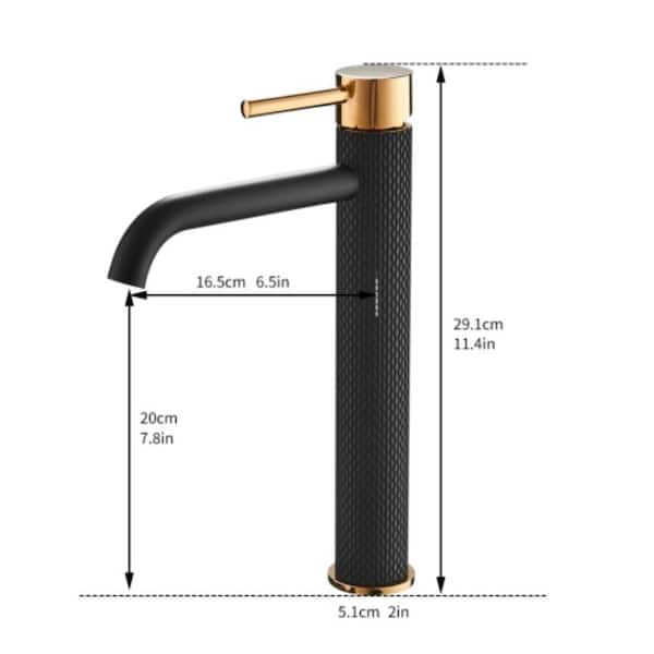 Lukvuzo Single-Handle Old-Fashioned Thicken Iron Garden Faucet