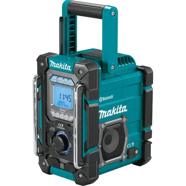 Makita 18V LXT/12V max CXT Lithium-Ion Cordless Bluetooth Job Site Charger/Radio, Tool Only