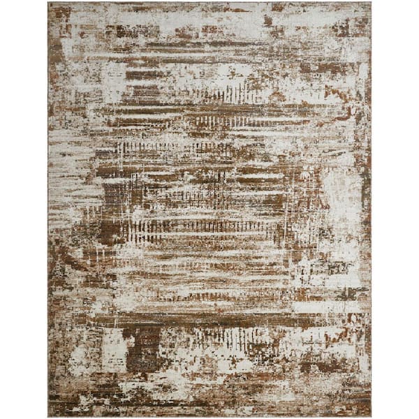 Haydan 2 ft. x 3  ft. Brown Western Area Rug