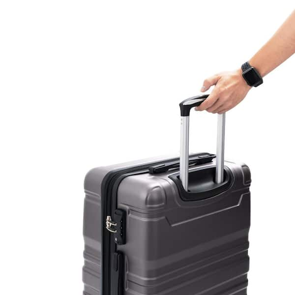 Light Luggage Ultra Light Suitcases Dark Grey