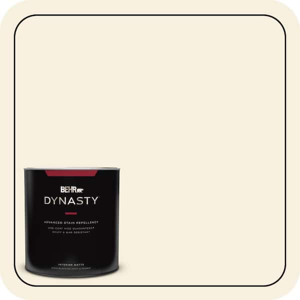 BEHR DYNASTY 1 qt. #BXC-35 Cotton Field Matte Interior Stain-Blocking Paint & Primer