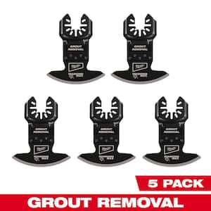 Universal Fit OPEN-LOK Diamond MAX Diamond Grit Grout Removal Multi-Tool Blade (5-Pack)