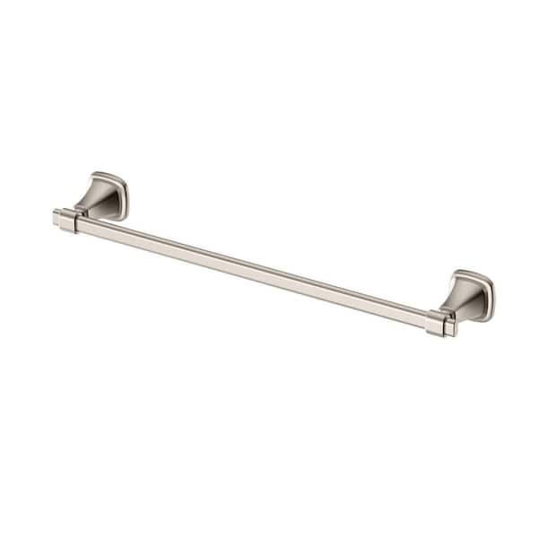 Beverly 18 in. Wall Mounted Towel Bar in Satin Nickel
