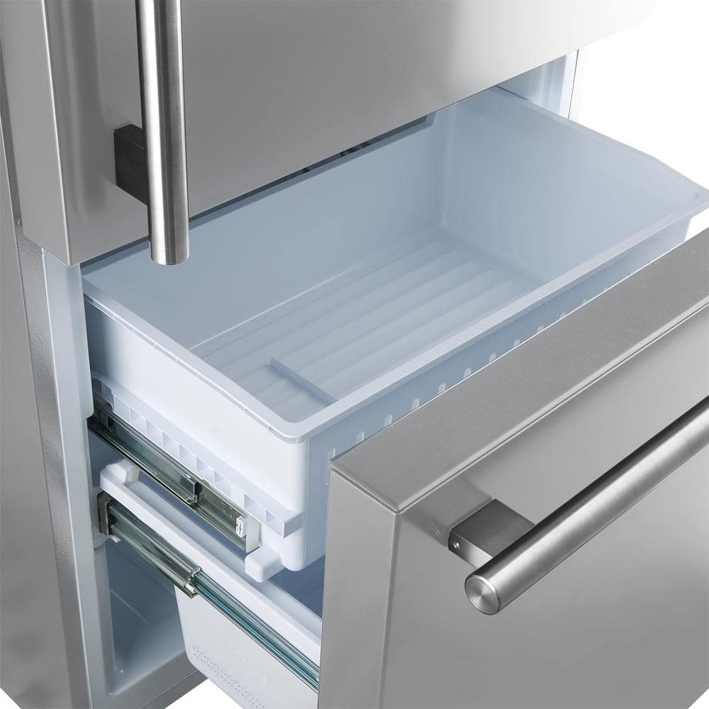 31" Milano Espresso Bottom Freezer Right Swing Door Refrigerator, 17.2 cu. ft.