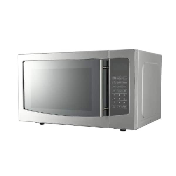 Avanti 20 in W 1.1 cu. ft. Countertop Microwave Oven, in Stainless Steel