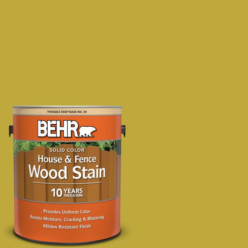 1 gal. #P330-6 Margarita Solid Color House and Fence Exterior Wood Stain