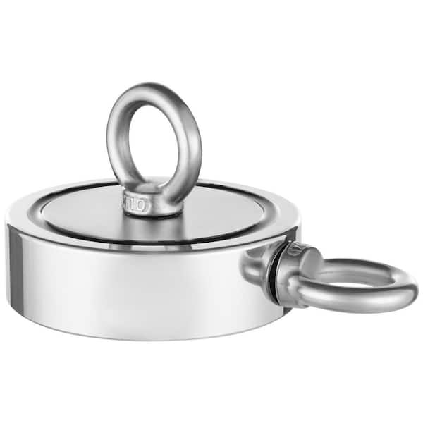 Magnet Fishing Kit, Neodymium Magnetic Fishing Kit, 1700 LBS. /771 Kg Double-Sided Pulling Force Magnet Fishing Kit