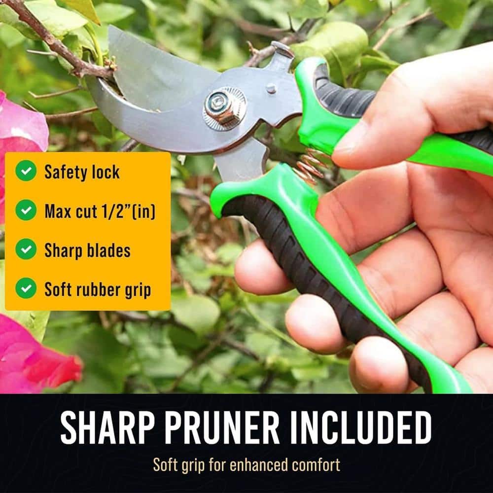 Heavy Duty Garden Tools 10 Pieces Set