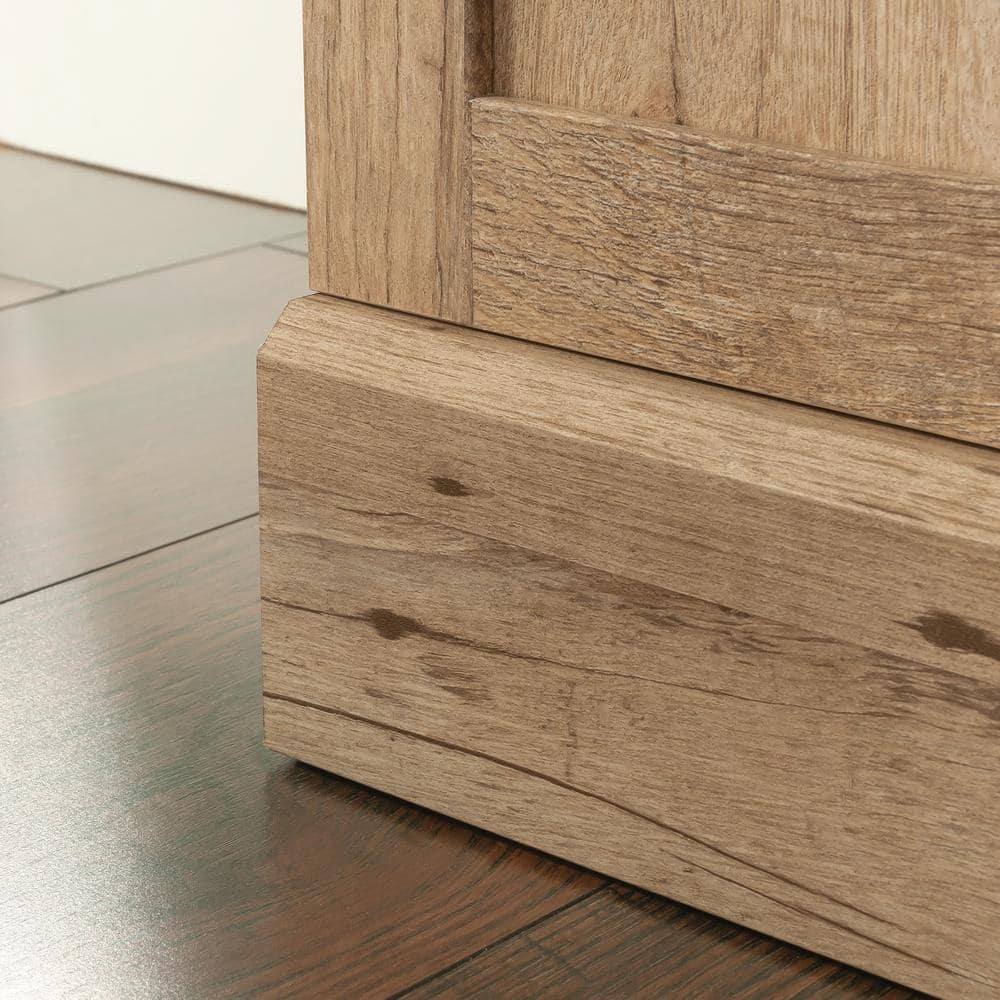 Prime Oak Adjustable Kids Bookcase with Black Hardware